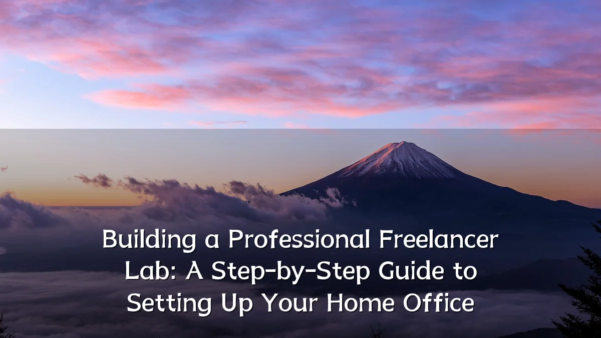 Building a Professional Freelancer Lab: A Step-by-Step Guide to Setting Up Your Home Office