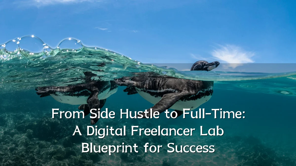 From Side Hustle to Full-Time: A Digital Freelancer Lab Blueprint for Success