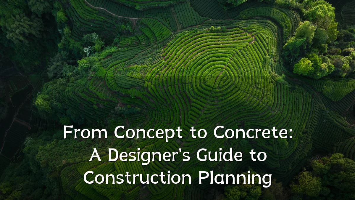 From Concept to Concrete: A Designer's Guide to Construction Planning
