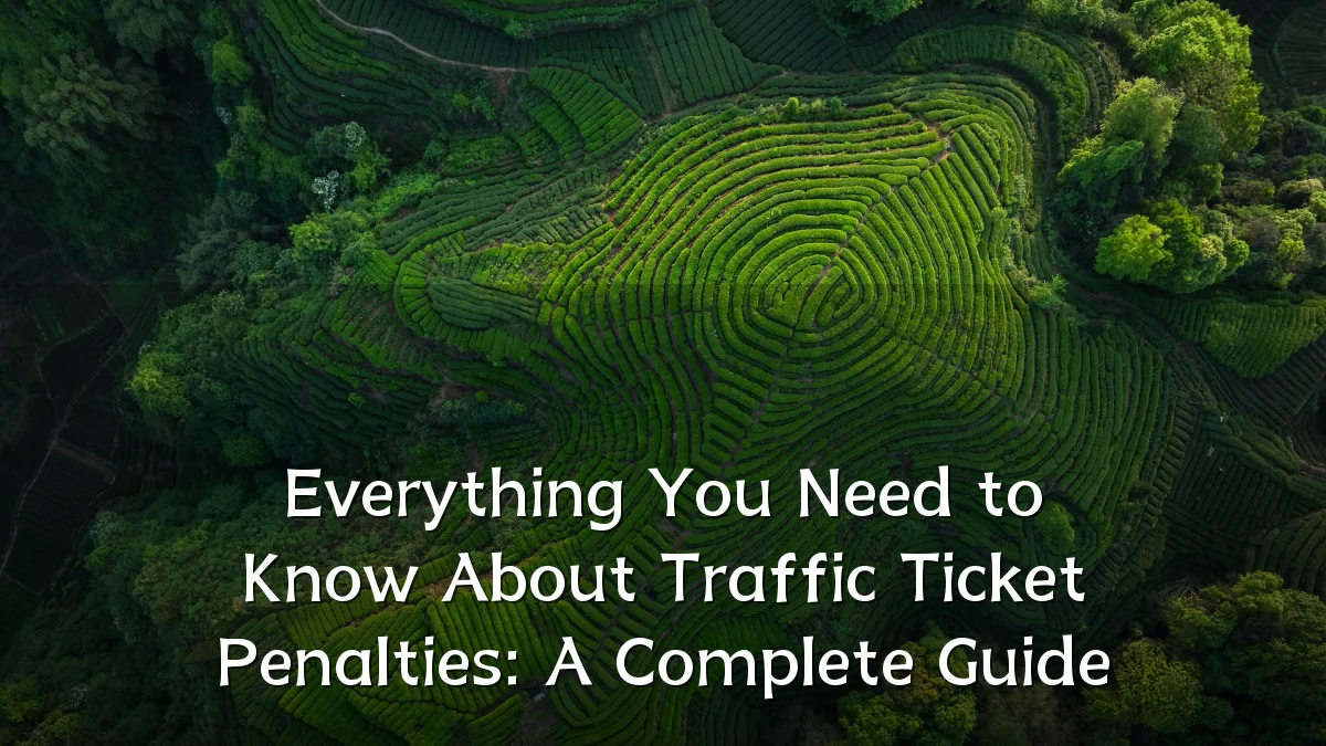 Everything You Need to Know About Traffic Ticket Penalties: A Complete Guide