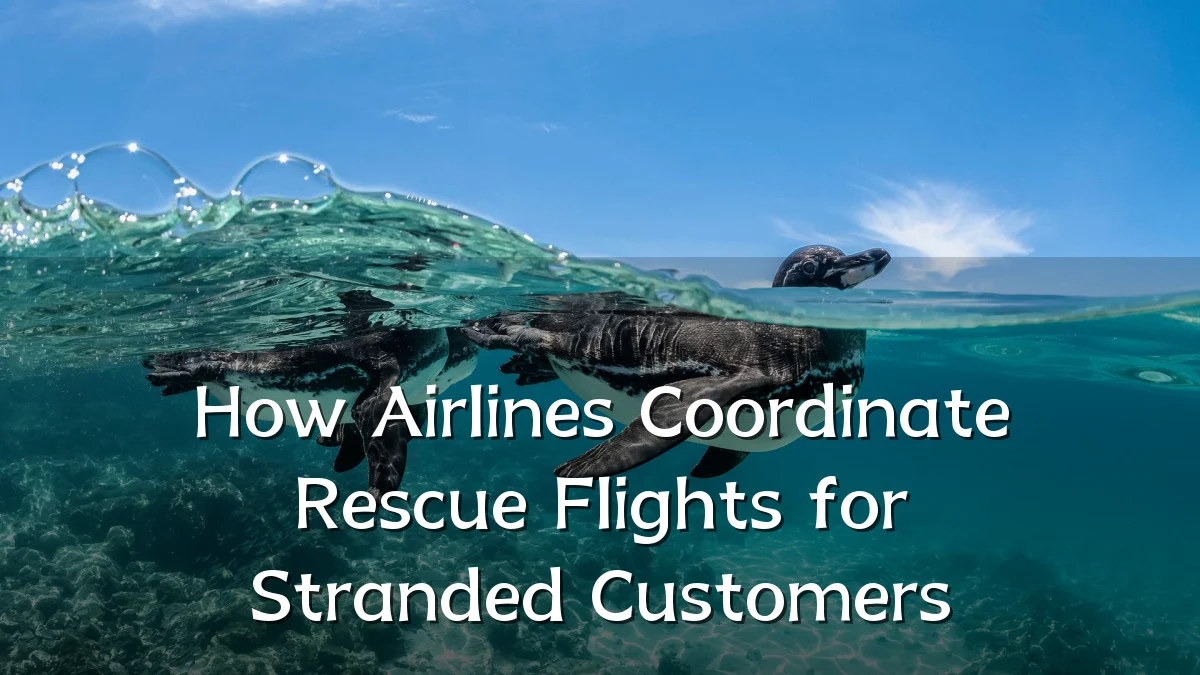 How Airlines Coordinate Rescue Flights for Stranded Customers