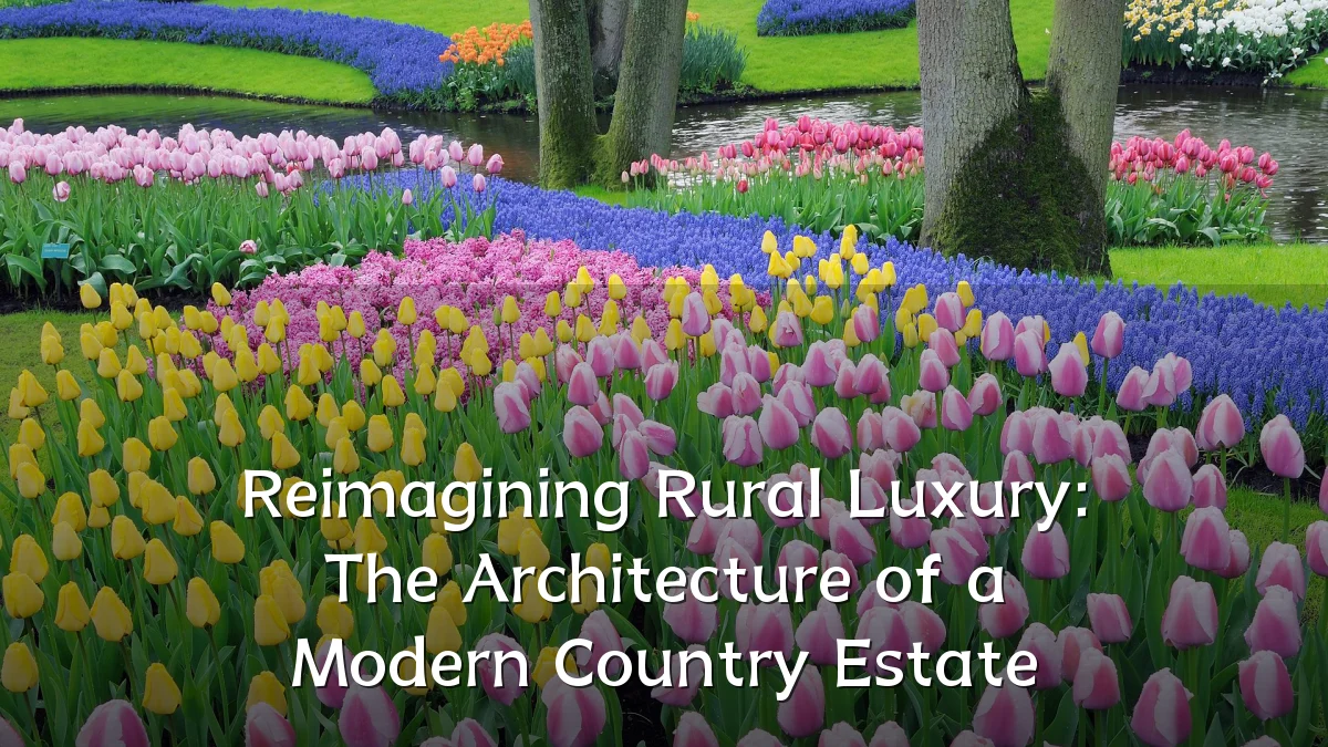 Reimagining Rural Luxury: The Architecture of a Modern Country Estate