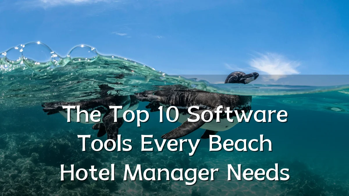 The Top 10 Software Tools Every Beach Hotel Manager Needs