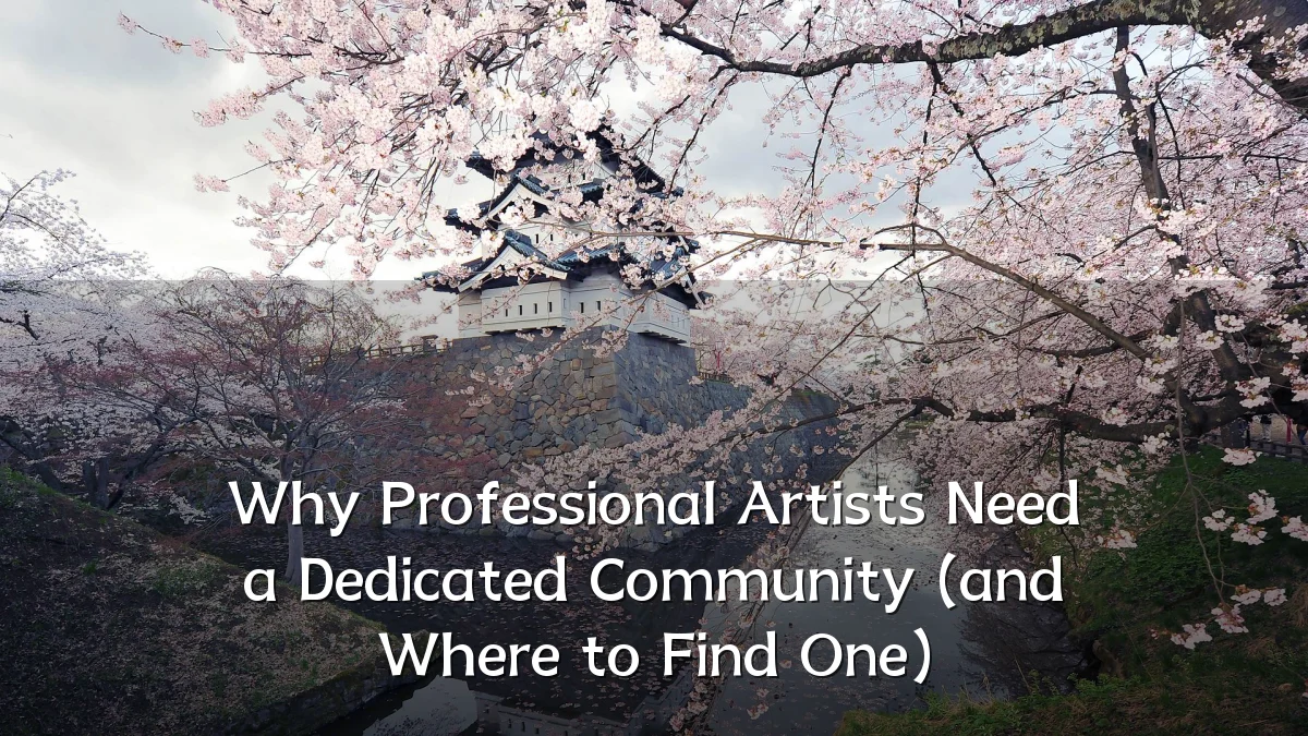 Why Professional Artists Need a Dedicated Community (and Where to Find One)