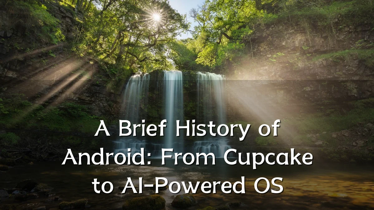 A Brief History of Android: From Cupcake to AI-Powered OS