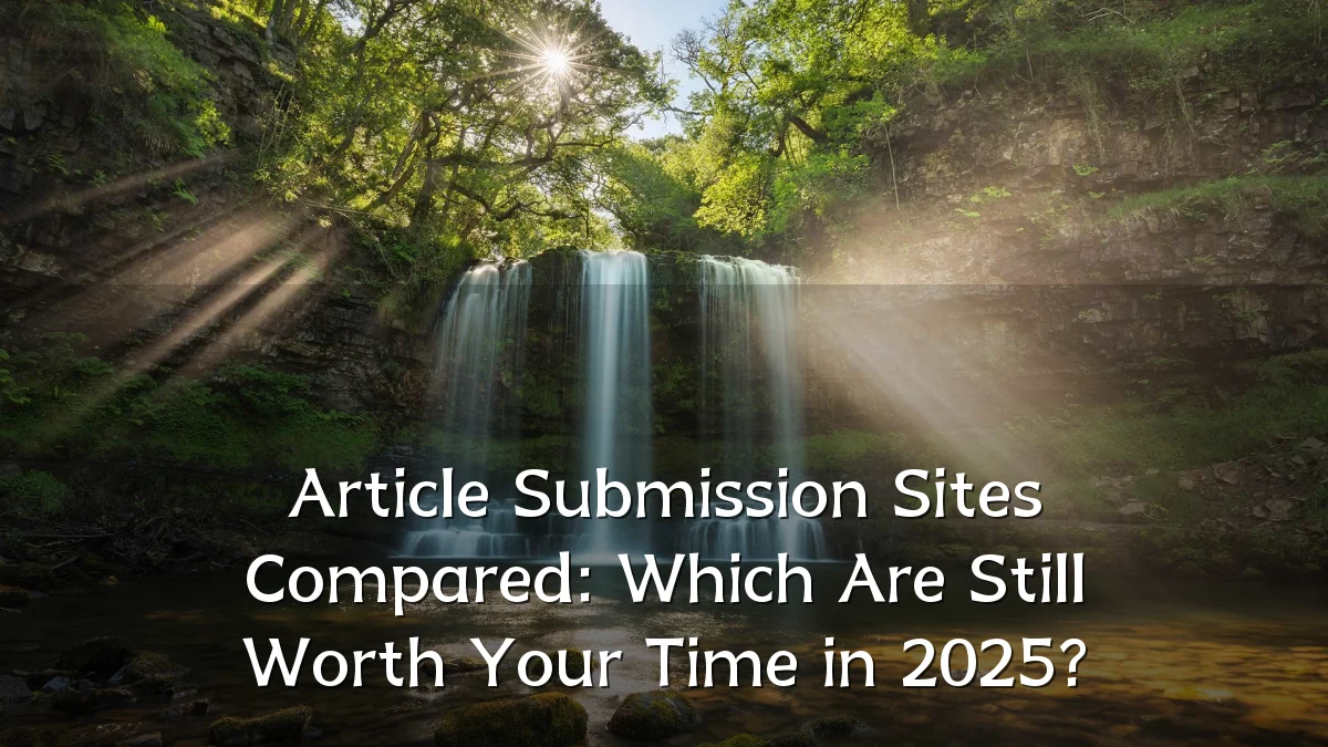 Article Submission Sites Compared: Which Are Still Worth Your Time in 2025?