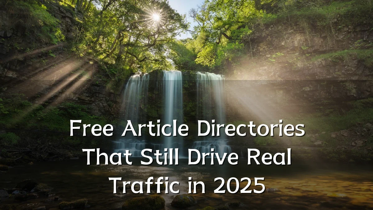 Free Article Directories That Still Drive Real Traffic in 2025