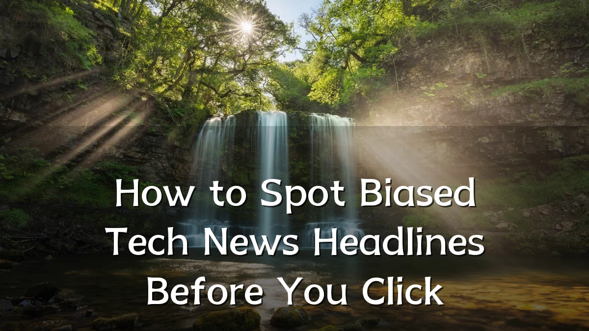 How to Spot Biased Tech News Headlines Before You Click