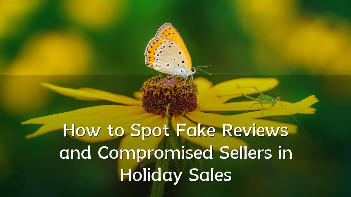 How to Spot Fake Reviews and Compromised Sellers in Holiday Sales