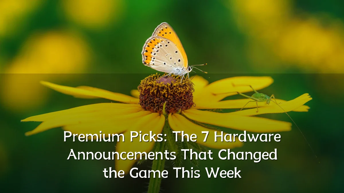 Premium Picks: The 7 Hardware Announcements That Changed the Game This Week