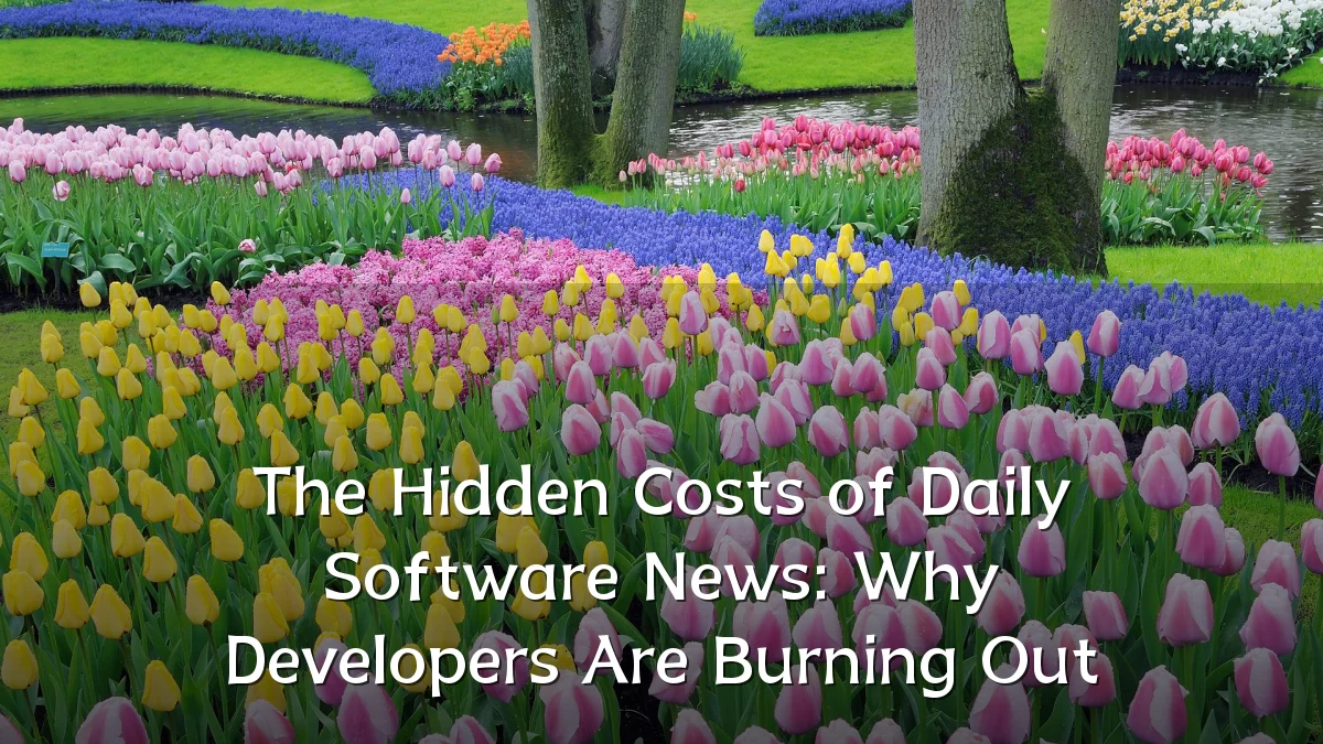 The Hidden Costs of Daily Software News: Why Developers Are Burning Out